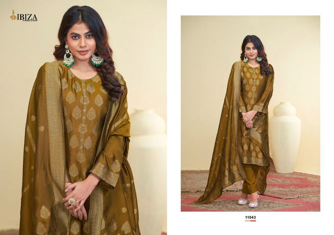 Dastoor By Ibiza Banglory Silk jacquard Designer Suit Wholesale Shop in Surat